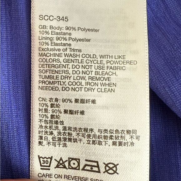 Marmot Dress Lena Racerback Extra Large XL Purple Blue Activewear Hiking - Picture 9 of 9